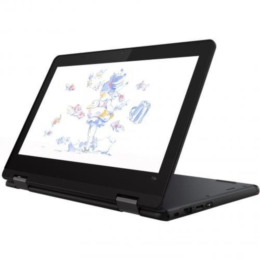 E-4 Lenovo 300e 2nd Gen 11.6" Touchscreen Laptop 4GB 128GB SSD Win10 64-bit - Picture 4 of 10